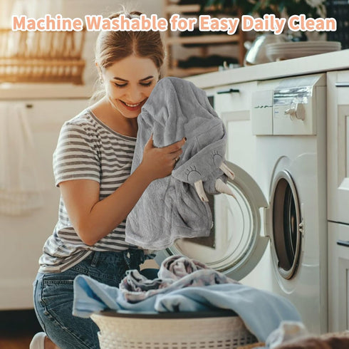 FUBANRAY 4-Pack 0-5 Set 50'' 32'', Hooded Toddler Bath Towels for Boys Girls Years, Absorbent Baby Bath Towel Thick x