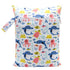 Ouxuefen Cartoon Print Baby Diaper Bag Wet Dry Nappy Zipper Handbag Large Capacity for & Travel