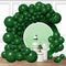Dark Green Balloons, 106 pcs Hunter Green Pack of 18 12 10 5 Inch Emerald Green Balloons for Party Decorations