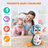MOONTOY Penguin Baby Toys 6 to 12 Months Musical Light up Babies Toddler Infant Crawling Walking Toy for Girl Boy 7 8 9 10 11 12 18 Month 1-2 Year Old Tummy Time Learning Toys Christmas Birthday Gifts