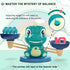3 4 5 6 7 Kaodezhu Dinosaur Math Balance Toys - Montessori Toys for Years Old Kids, Learning and Educational Toys