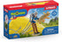 Schleich Dinosaurs Parachute Rescue Playset with Baby Triceratops Toy, 7 Pieces, Dinosaur Toy for Boys and Girls, Ages