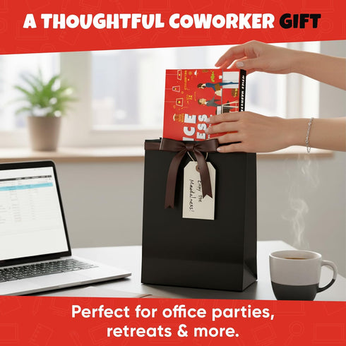 150 3-in-1 Team Building Card Game with Icebreakers and Funny Questions | Funny Office Game and Conversation Starter |