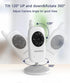 HelloBaby 3.2" 2-Way 8 Adjustment,1000ft,ECO,USB HB2438 Monitor No WiFi Video Baby Monitor with Camera and Audio