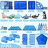 Magnetic Tiles for Kids Ages 3-8 - Arctic Animal Magnetic Building Set with 6 Sea Animals, Educational Magnet Blocks