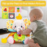 JoySpark Toys 3-6 3 6 9 12 Tummy 0-6 6-12 Baby Toys Months, Musical Stuffed Elephant Toddler Toy for Newborn Infant