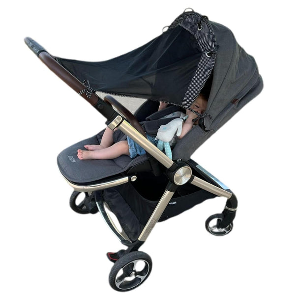 Stroller Sun Shade - Universal UV Protection Cover for Strollers Sunshade with