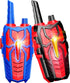 Spider Walkie Talkies for Kids - 2 Pack Outdoor Hiking Toy for Ages 3-12, Birthday Gift for Boys 5-7 Years Old