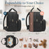 Backpack 2 30-38L) Backpack Qualyphant Diaper Bag - Extra Large Diaper Bag for Kids Twins (Expandable - Travel Baby