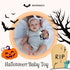 Halloween Baby Toy | Gothic Baby Teether Ring | Baby Stuff Teething Toy (Bat)