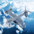 OTONOPI Military Helicopter Toy Marines Force Plane Model Alloy Plane Transport Army Aircraft Fighter Jet Die-Cast