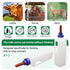 USUNFARM on,3L Calf Bottle Nipples Screw Large Capacity Calf Nursing Bottle for Farm Animals,Double Layered Lid Animal