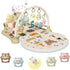 YOULEBITOYS Baby Play Gym Mat - Funny Play Piano Activity Playmat with 5