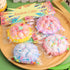 YALARY 4 Pack Cake Soft Squishy - Squishies, Squeeze, Perfect for Stress Relief - Sensory, Fidget Play Food Squishy