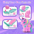 Sets 2-4, 4-8 Dough Play for Kids Ages Unicorn Theme Dough Tools Toys, Creations Dough Ferris Wheel Kits, Candy