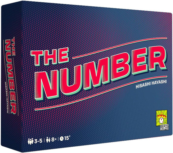 The Number Party Game - Fun Risk Taking Strategy Board Game for Family Game Night, Ages 8+, 3-5 Players