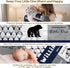 Personalized Baby Blanket for Boys Girls Custom Baby Blanket with Name for Toddlers Kids Fleece Bed Throw Blanket