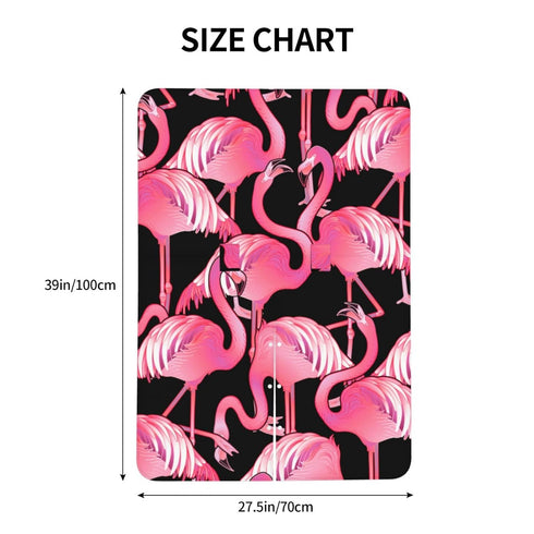 Zhbvncp Cute Flamingo Baby Car Seat Cover & Breastfeeding Nursing Cover - Breathable Stretch Fabric Multi-Use Nursing