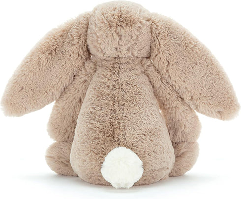 Jellycat Bashful Beige Bunny Stuffed Animal, Medium 12 inches - Classic Children's Gift