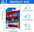 Tatuo 12 Pieces Protector Case Compatible with Hot Wheels Protector Packs for Display Storage, 6.5" x 4.25" by Tatuo