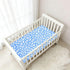 Jynexis 52x28 Salmon Leopard Spot Pink Pattern Baby Crib Sheets, Cotton Fitted Crib Sheet, Soft Breathable, Fits
