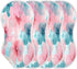 YETTASBIN Mint Flower Muslin Baby Burp Cloth, Super Soft Absorbent Cotton Burp Rag Baby Bibs Feeding Cloth for Newborn