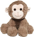 Bearington Giggles Monkey - 10.5 Inch Monkey Stuffed Animal, Big Plush Monkey