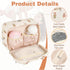 Momcozy,Cotton Wearable Breast Pump Bag - Portable Pumping Bag With Cooler Compartment Compatible With Quilted Breast
