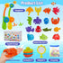 1-3, 22 2-4 1 2 3 4 5 6 8 Toddler Bath Toys for Kids Ages PCS Mold Free Bath Toys Toddlers with Fishing Toy Games