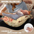 Kathyboom Butterfly Rose Nursing Pillow Cover for Maternity Mom, Stretchy Breathable Breastfeeding Bottle Feeding