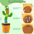 120 Ayeboovi Dancing Talking Cactus Baby Toys Interactive Toy Repeating Records What You Say Volume Adjustable Singing
