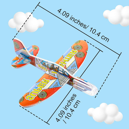 Libima 144 Pcs Foam Airplanes Toy for Kids Bulk Glider Planes Outdoor Flying Toys Airplane Party Favors Individually