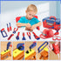 Set, MAGIC4U 49PCS Set 12 3-8 Kids Tool Toddler Tool with Electronic Toy Drill,Tape Measure Tool Equipment,Pretend Play