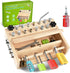 Montessori Screwdriver Board Set, Montessori Toys for 3 4 5 with 6