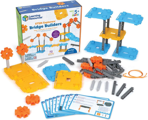 Learning Resources STEM Explorers Bridge Builders - Building Science Toys, Fine Motor