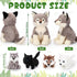 Honoson 5 Pcs Wolf Plush Set - 14 Inch Mommy Wolf Stuffed Animal with 4 Cute Baby Wolves, Soft Plushie Gift