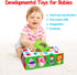 Baby Toys Montessori Tissue Box Toys for Babies Infants 0-6 6-12 Months, Educational Crinkle Toy for 1 2 Year Old Boys