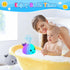 Baby Bath Toys, Whale Bath Toy Sprinkler with Charging Dock for Kids Ages 0-2, Light Up Bathtub Toys for Toddlers