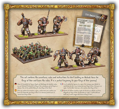 Mantic Games Kings of War 3E: Ogre Ambush Starter Set