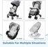 2-in-1 KAKIBLIN Infant Car Seat Insert, Baby Car Seat Head Neck Body Support, Breathable Newborn Car Seat Insert