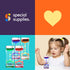 Special Supplies Liquid Motion Bubbler Toy (4-Pack) | Colorful Hourglass Timer | Sensory Play for Bedroom, Kitchen,