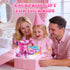 Hanroni 360Rotation 2.4GHz 3-12 Unicorn Transform RC Cars for Girls Toys with Rainbow Eyes & Underbody Lights, Fast
