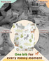 Packaged, 20/50pcs Lictin Disposable Baby Bibs, Individually Hygienic and Convenient for Toddler, Baby Travel