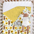 30 40 HawSkgFub Highland Cow Sunflower Mink Baby Blankets Dotted Backing Girls Shower Gift, Western Cowgirl Floral
