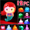 No Hole Bath Toy, 12 Pack Light Up Animal Tub Toys for Toddler Swimming Pool Party, Bathtub Game