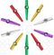 Bercoor 10 PCS Kazoos Musical Instruments, Metal Kazoos with 18 Flute Membranes for