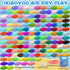 158 Set, 3-12 Ixiaoyoo Air Dry Clay for Kids, Colors Modeling Clay Kit, DIY Model Toys with Sculpting Tools, School