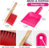8 Set,Wooden Masthome Pieces Kids Cleaning Cleaning Toys for Kids Broom Dustpan Mop Brush Duster Rag Sponge and Hanging