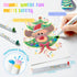 3-14 Ohuhu Acrylic Paint Markers Ultra-Washable Markers for Kids Bullet Tip Paint Pens for Rock Painting Easter Eggs