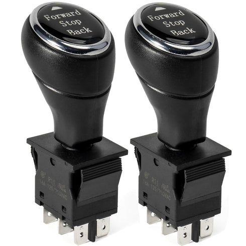 2 Pcs 6V 12volt 24V Compatible Forward Stop Back Shift Switch Accessories for Kids Electric Car Replacement Parts